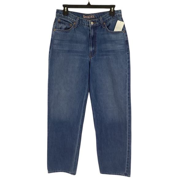 Mother Snacks High Waisted Double Stack Ankle Jeans Delicious Memories Size 29 - Picture 2 of 15